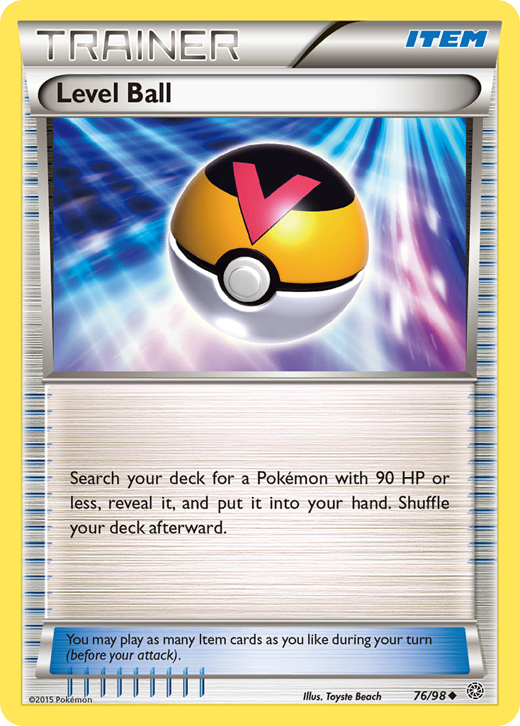 Level Ball (76/98) [XY: Ancient Origins] | Card Merchant Takapuna