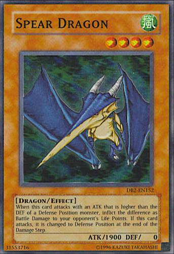 Spear Dragon [DB2-EN152] Super Rare | Card Merchant Takapuna