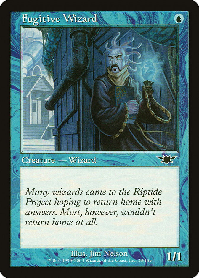 Fugitive Wizard [Legions] | Card Merchant Takapuna