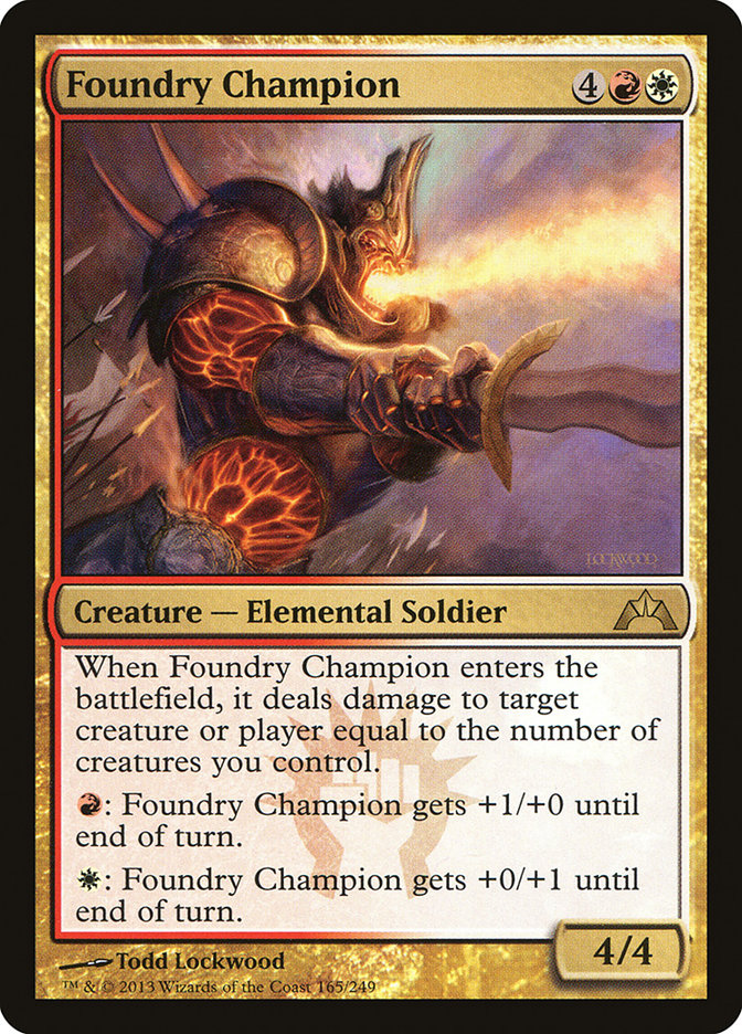 Foundry Champion [Gatecrash] | Card Merchant Takapuna