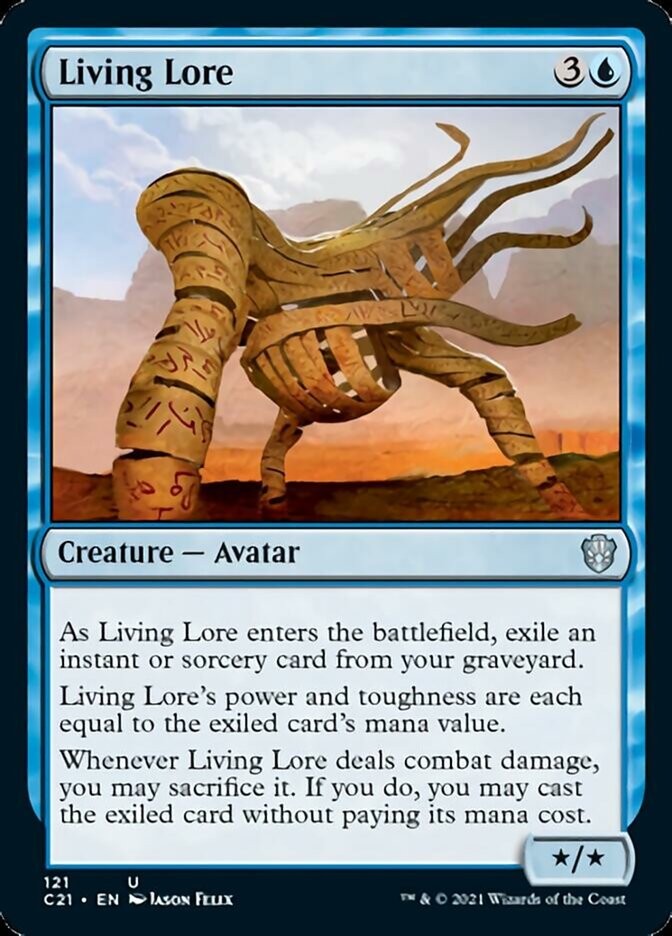 Living Lore [Commander 2021] | Card Merchant Takapuna