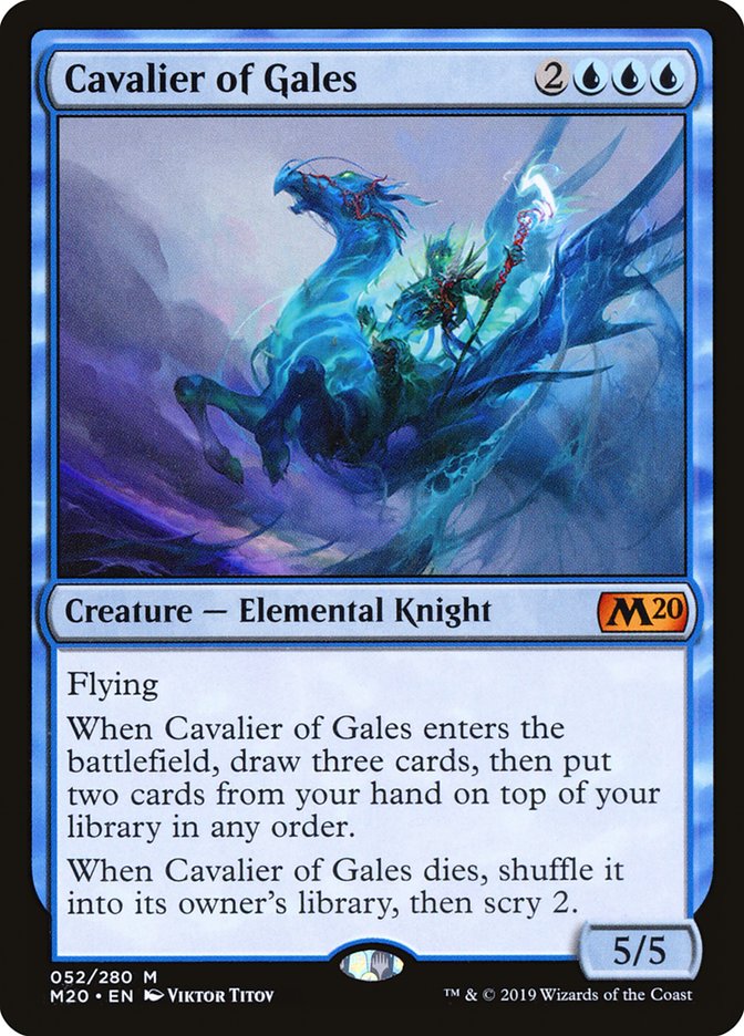 Cavalier of Gales [Core Set 2020] | Card Merchant Takapuna