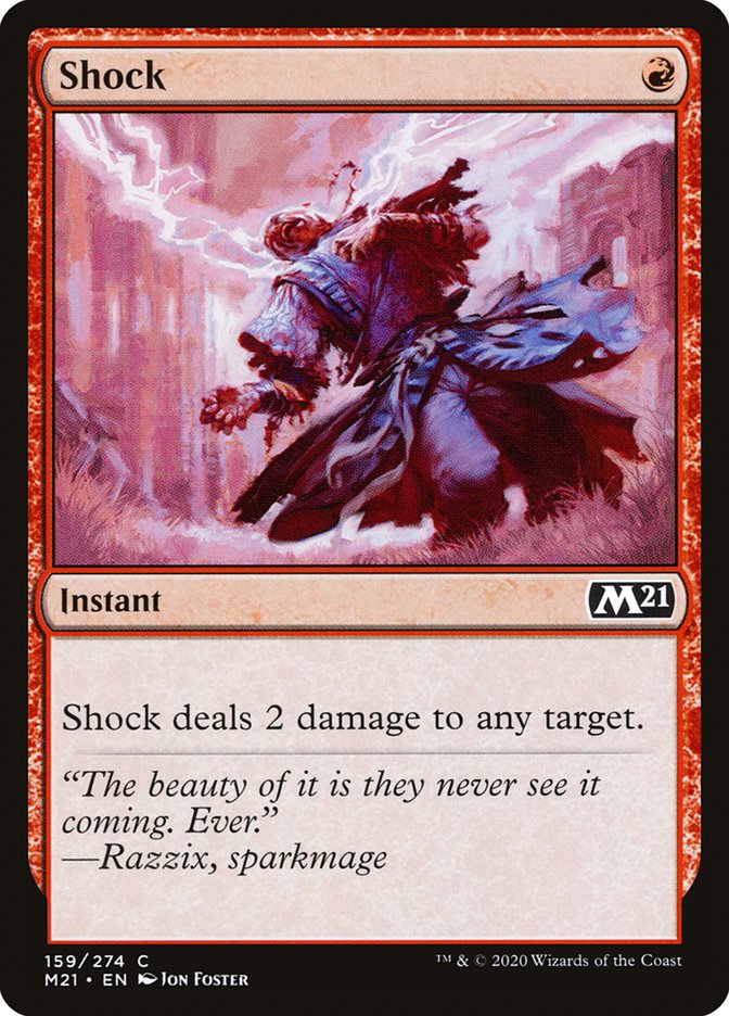 Shock [Core Set 2021] | Card Merchant Takapuna