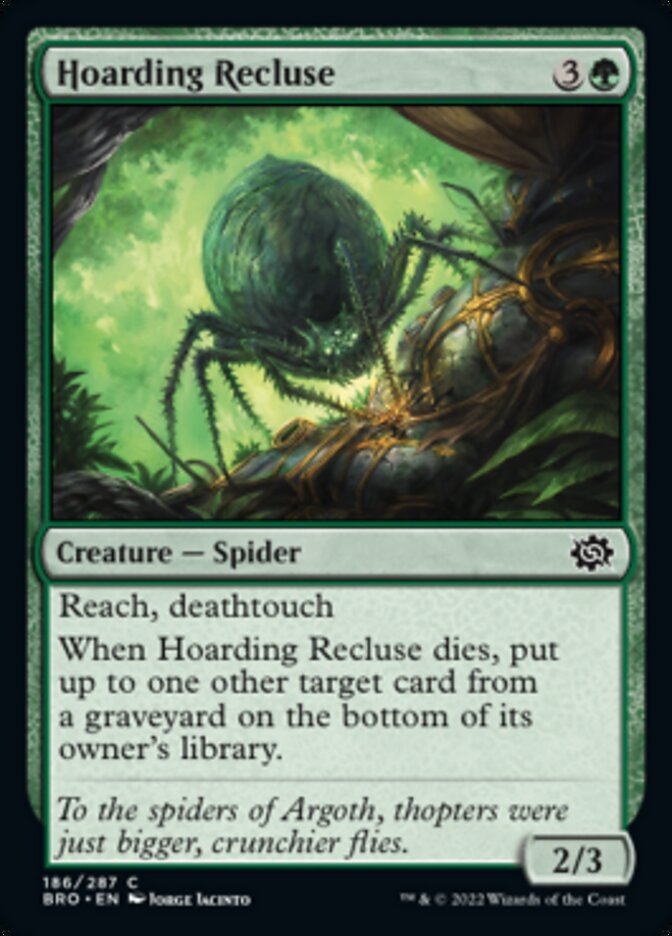 Hoarding Recluse [The Brothers' War] | Card Merchant Takapuna