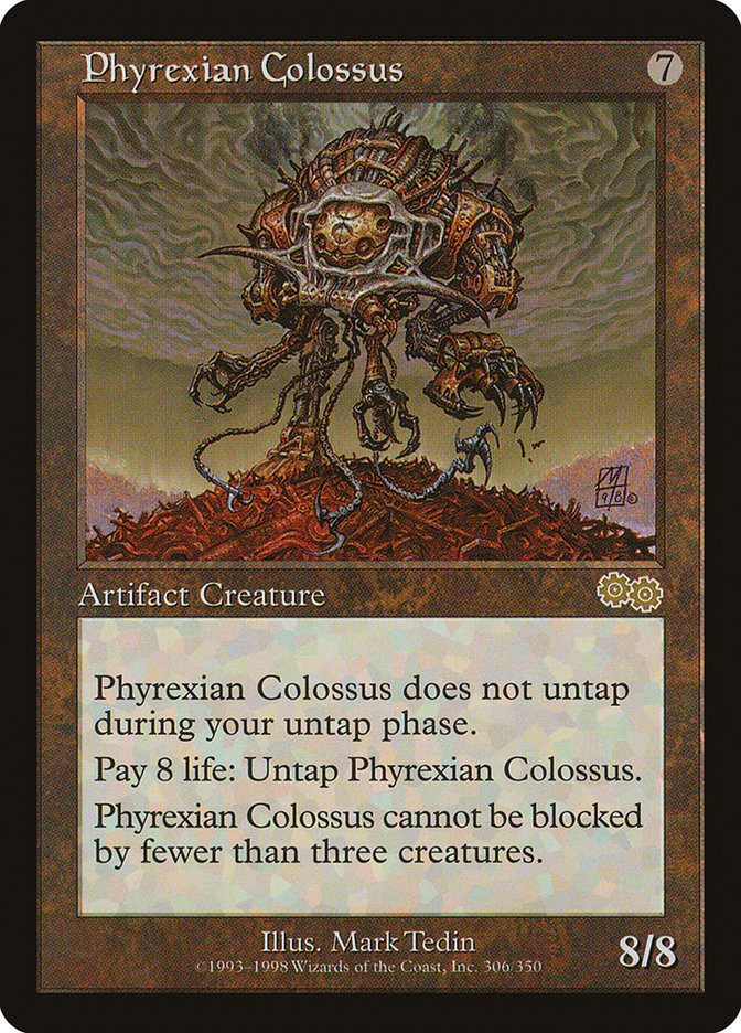 Phyrexian Colossus [Urza's Saga] | Card Merchant Takapuna