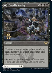 Selfless Glyphweaver // Deadly Vanity [Strixhaven: School of Mages Prerelease Promos] | Card Merchant Takapuna