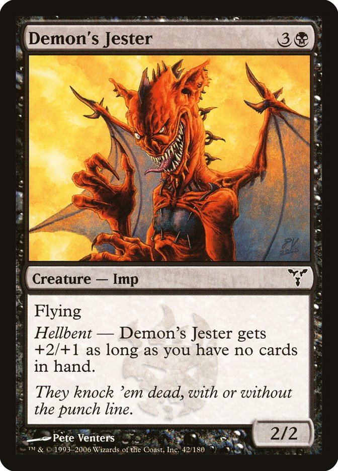 Demon's Jester [Dissension] | Card Merchant Takapuna