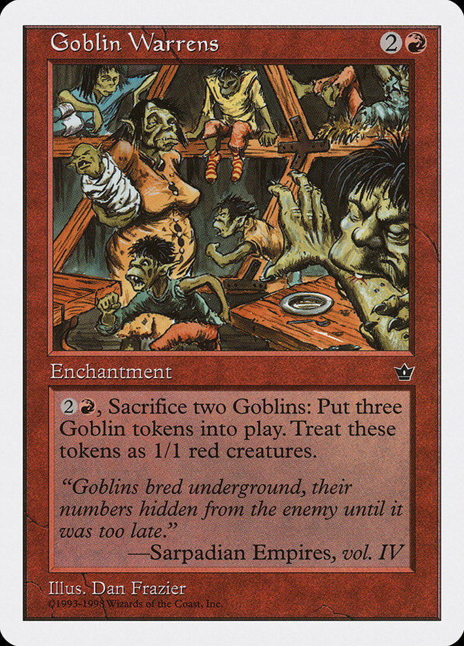 Goblin Warrens [Anthologies] | Card Merchant Takapuna