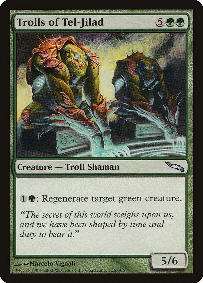 Trolls of Tel-Jilad [Mirrodin] | Card Merchant Takapuna