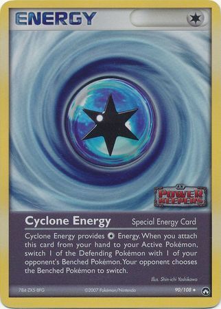 Cyclone Energy (90/108) (Stamped) [EX: Power Keepers] | Card Merchant Takapuna