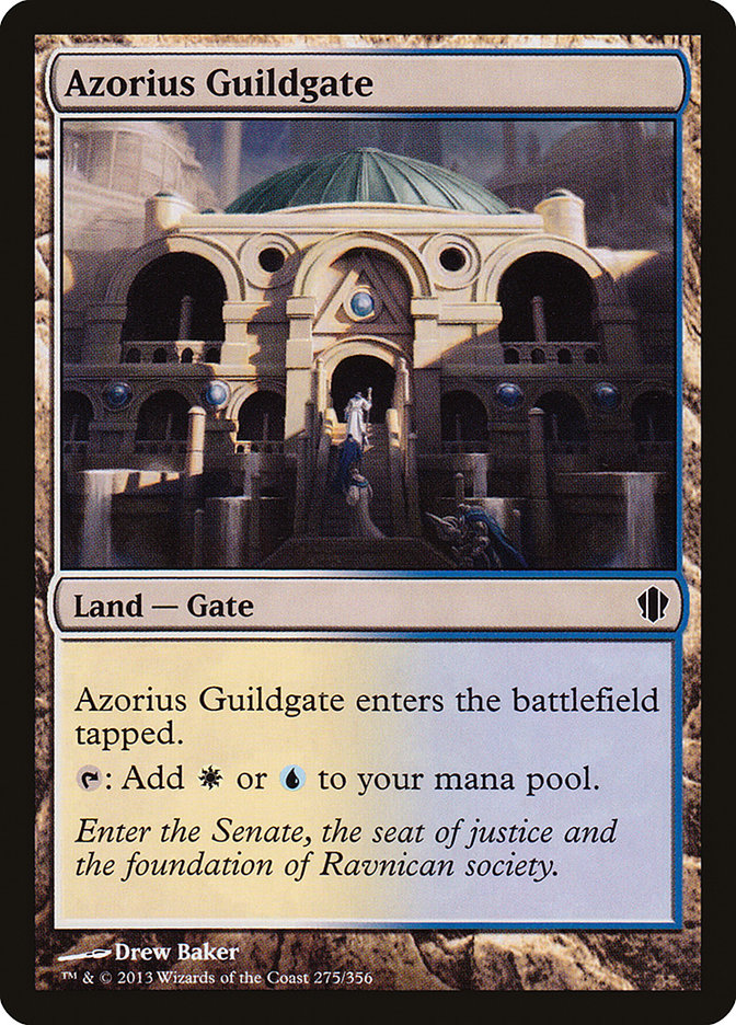 Azorius Guildgate [Commander 2013] | Card Merchant Takapuna