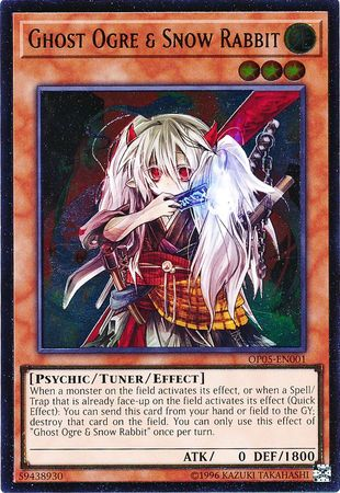 Ghost Ogre & Snow Rabbit [OP05-EN001] Ultimate Rare | Card Merchant Takapuna