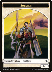 Angel // Soldier Double-Sided Token [Commander 2018 Tokens] | Card Merchant Takapuna