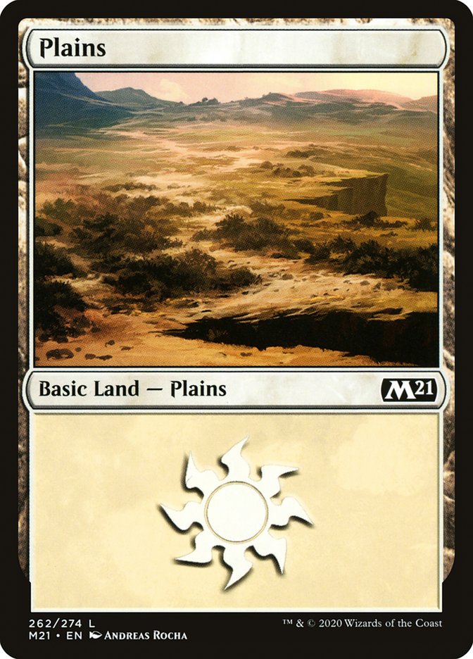 Plains (262) [Core Set 2021] | Card Merchant Takapuna