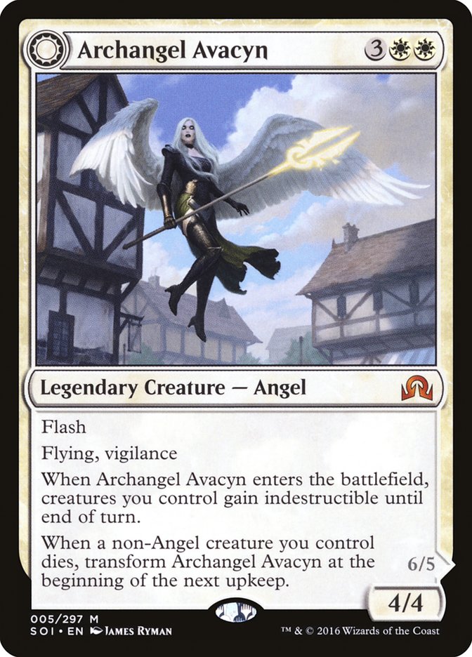 Archangel Avacyn // Avacyn, the Purifier [Shadows over Innistrad] | Card Merchant Takapuna