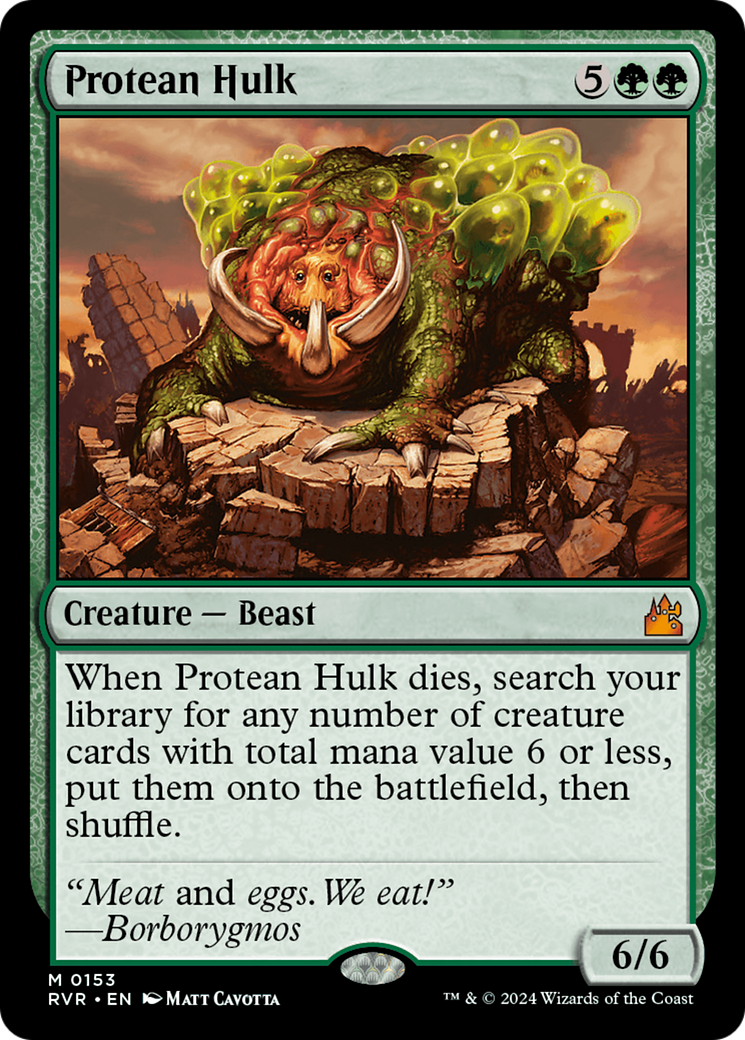 Protean Hulk [Ravnica Remastered] | Card Merchant Takapuna