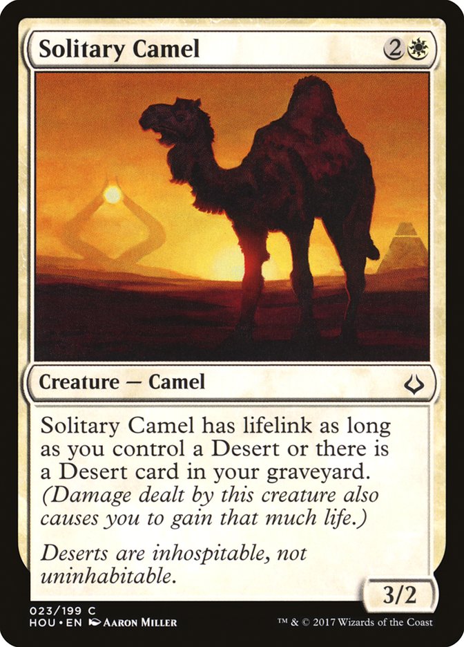 Solitary Camel [Hour of Devastation] | Card Merchant Takapuna