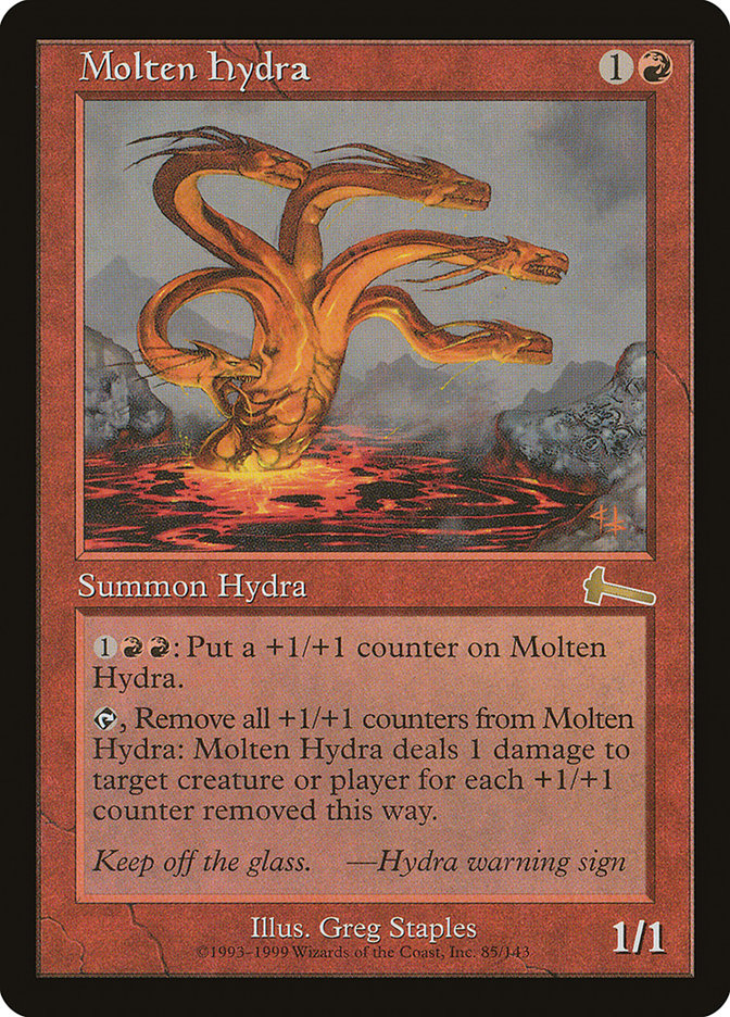 Molten Hydra [Urza's Legacy] | Card Merchant Takapuna