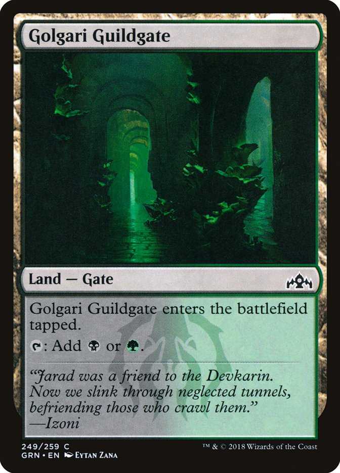 Golgari Guildgate (249/259) [Guilds of Ravnica] | Card Merchant Takapuna