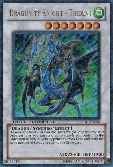 Dragunity Knight - Trident [DT04-EN040] Ultra Rare | Card Merchant Takapuna