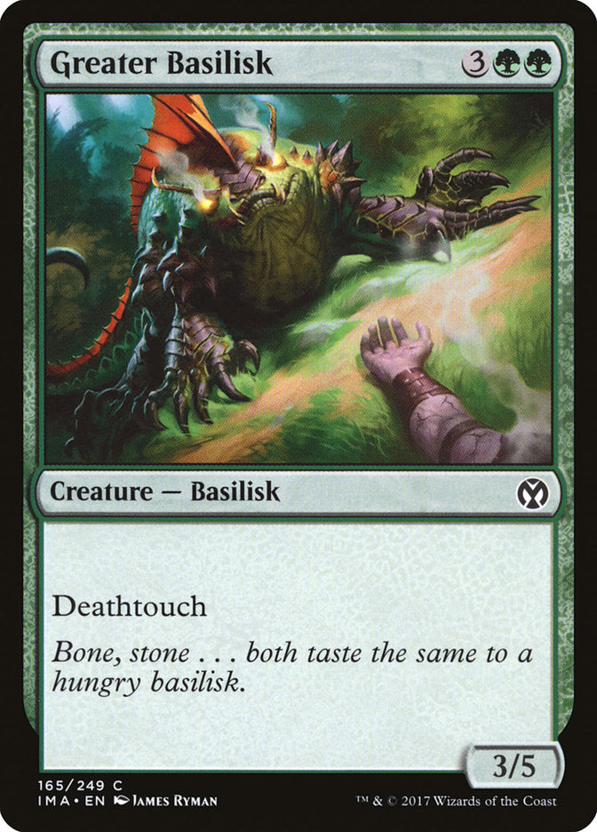 Greater Basilisk [Iconic Masters] | Card Merchant Takapuna