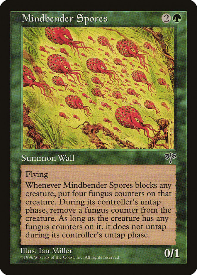 Mindbender Spores [Mirage] | Card Merchant Takapuna