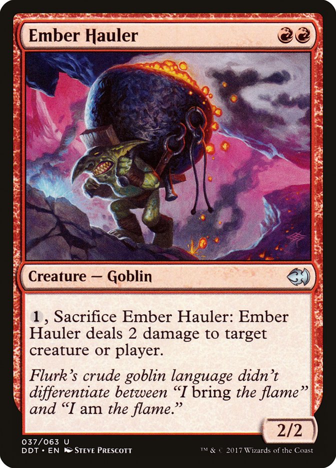 Ember Hauler [Duel Decks: Merfolk vs. Goblins] | Card Merchant Takapuna