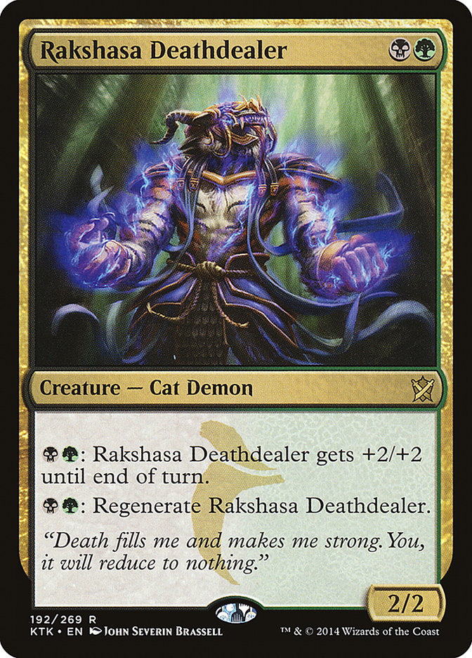 Rakshasa Deathdealer [Khans of Tarkir] | Card Merchant Takapuna