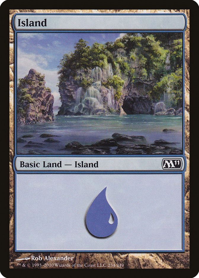 Island (234) [Magic 2011] | Card Merchant Takapuna