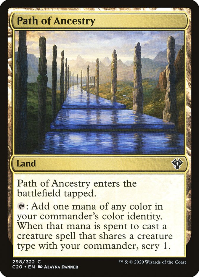 Path of Ancestry [Commander 2020] | Card Merchant Takapuna