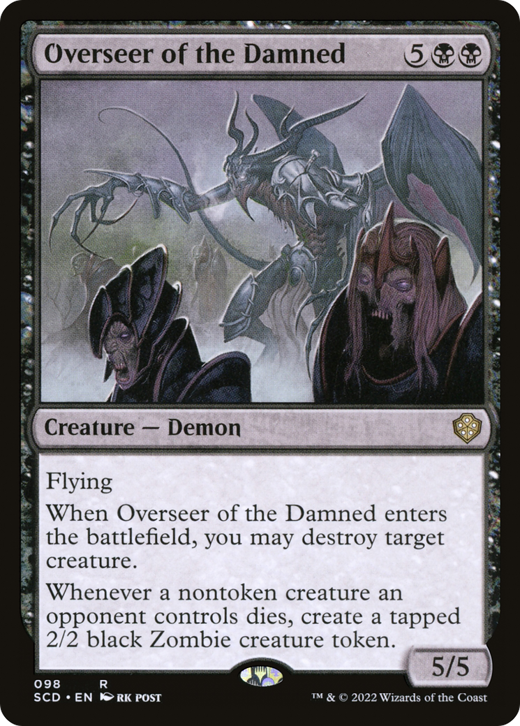 Overseer of the Damned [Starter Commander Decks] | Card Merchant Takapuna