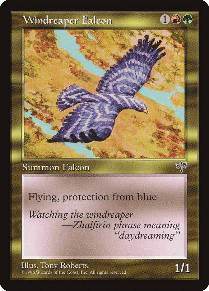 Windreaper Falcon [Mirage] | Card Merchant Takapuna