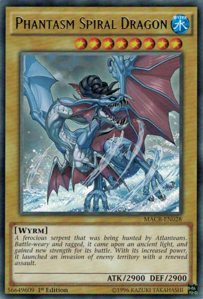 Phantasm Spiral Dragon [MACR-EN028] Rare | Card Merchant Takapuna