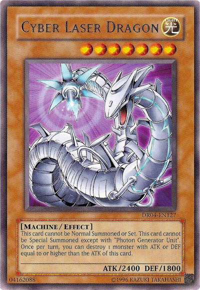 Cyber Laser Dragon [DR04-EN127] Rare | Card Merchant Takapuna