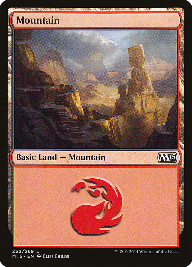 Mountain (262) [Magic 2015] | Card Merchant Takapuna