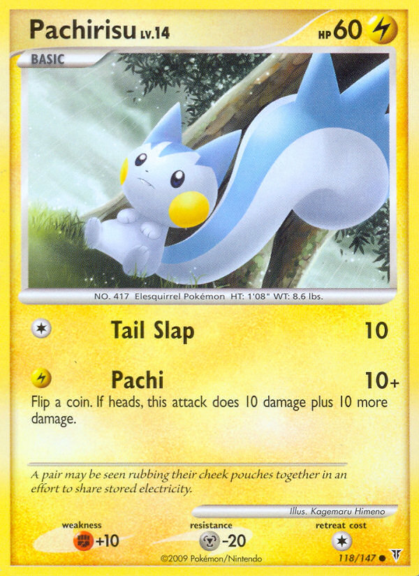 Pachirisu (118/147) [Platinum: Supreme Victors] | Card Merchant Takapuna