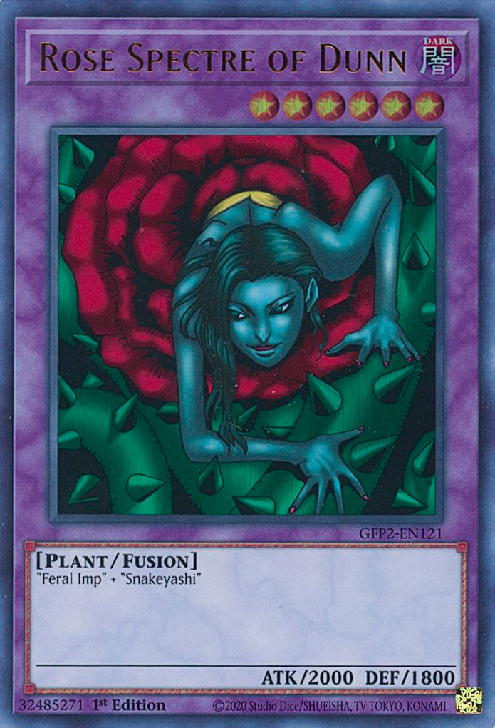 Rose Spectre of Dunn [GFP2-EN121] Ultra Rare | Card Merchant Takapuna