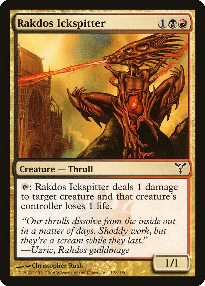 Rakdos Ickspitter [Dissension] | Card Merchant Takapuna