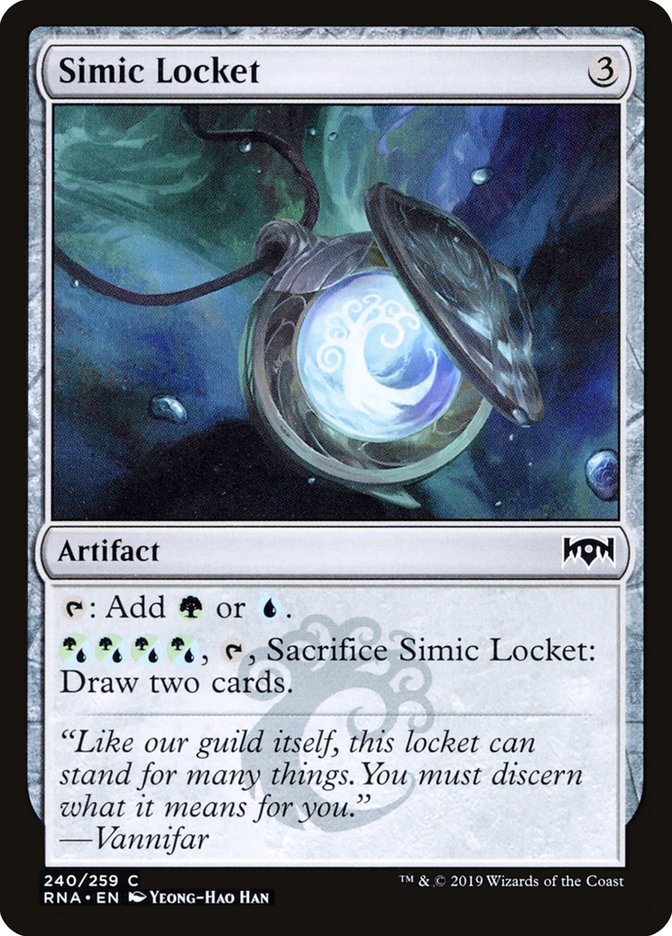 Simic Locket [Ravnica Allegiance] | Card Merchant Takapuna