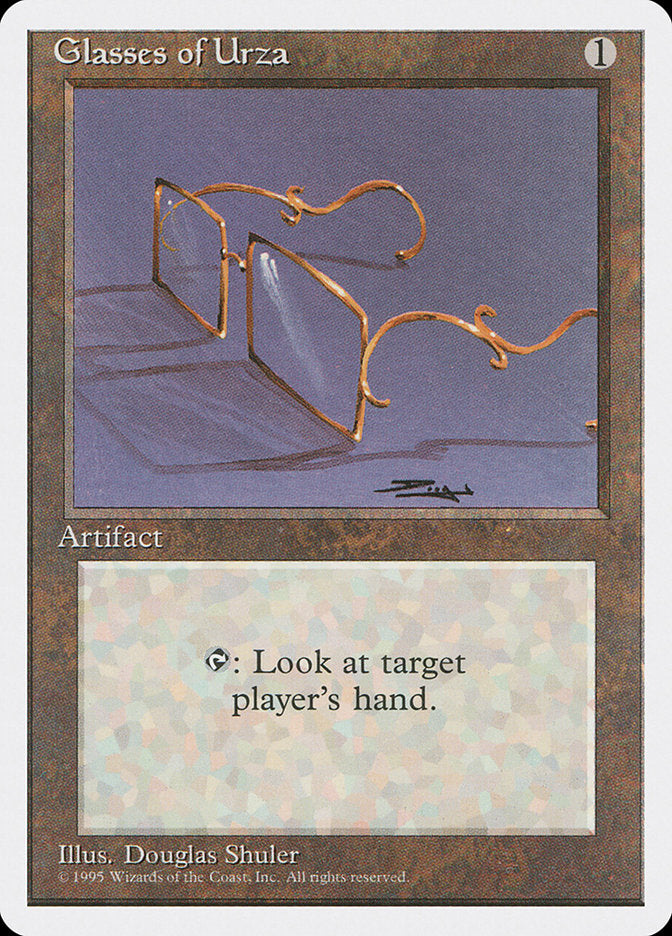 Glasses of Urza [Fourth Edition] | Card Merchant Takapuna