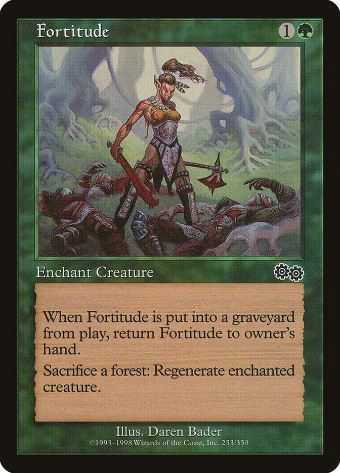 Fortitude [Urza's Saga] | Card Merchant Takapuna