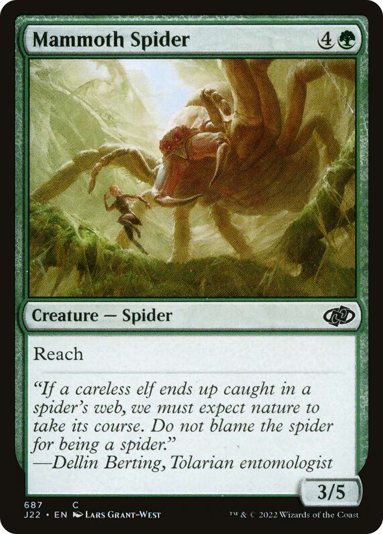 Mammoth Spider [Jumpstart 2022] | Card Merchant Takapuna