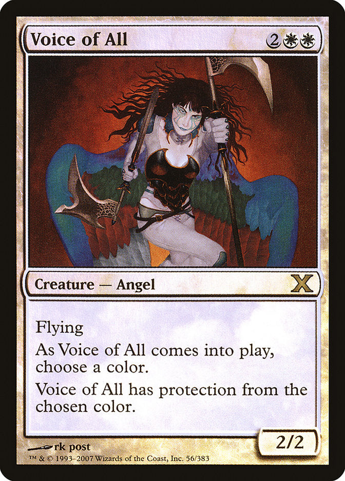 Voice of All (Premium Foil) [Tenth Edition] | Card Merchant Takapuna