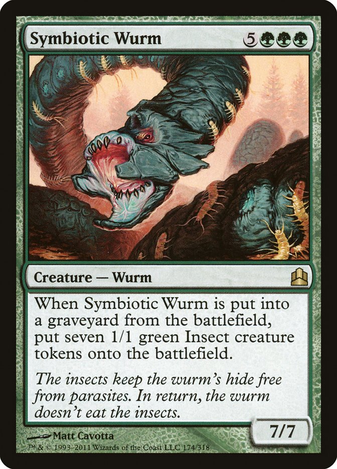 Symbiotic Wurm [Commander 2011] | Card Merchant Takapuna