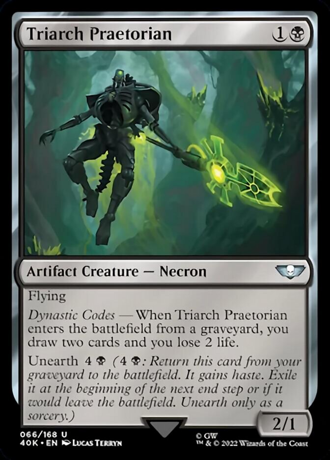 Triarch Praetorian (Surge Foil) [Warhammer 40,000] | Card Merchant Takapuna