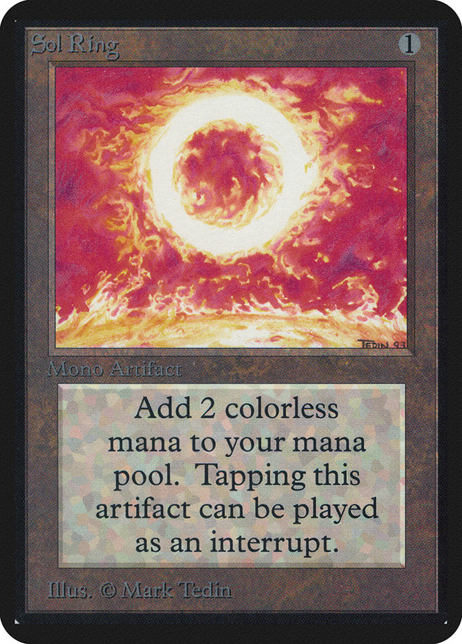 Sol Ring [Alpha Edition] | Card Merchant Takapuna