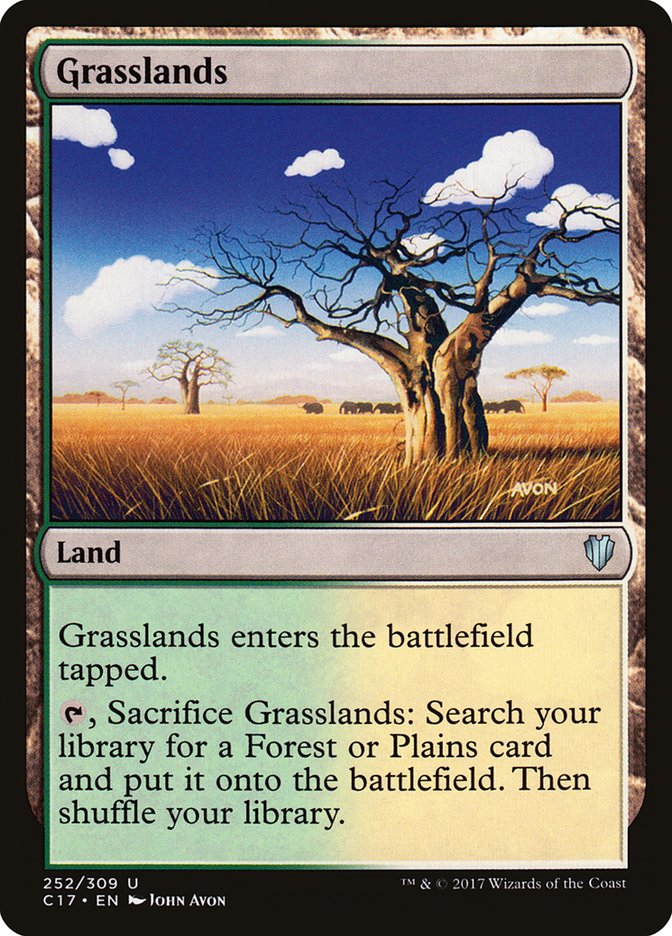 Grasslands [Commander 2017] | Card Merchant Takapuna