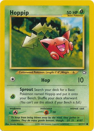 Hoppip (61/111) [Neo Genesis Unlimited] | Card Merchant Takapuna