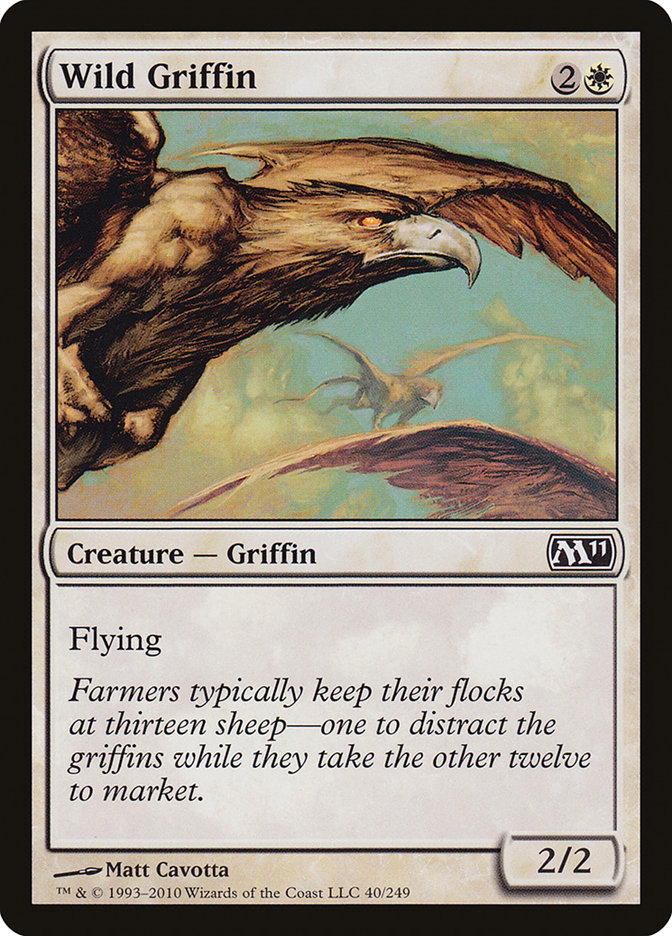 Wild Griffin [Magic 2011] | Card Merchant Takapuna