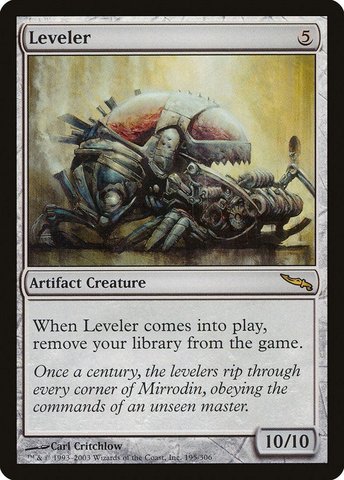 Leveler [Mirrodin] | Card Merchant Takapuna